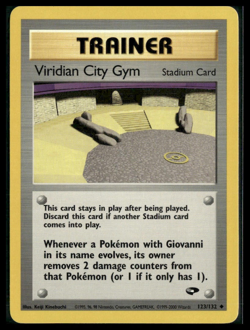 Viridian City Gym #123/132 Gym Challenge LP