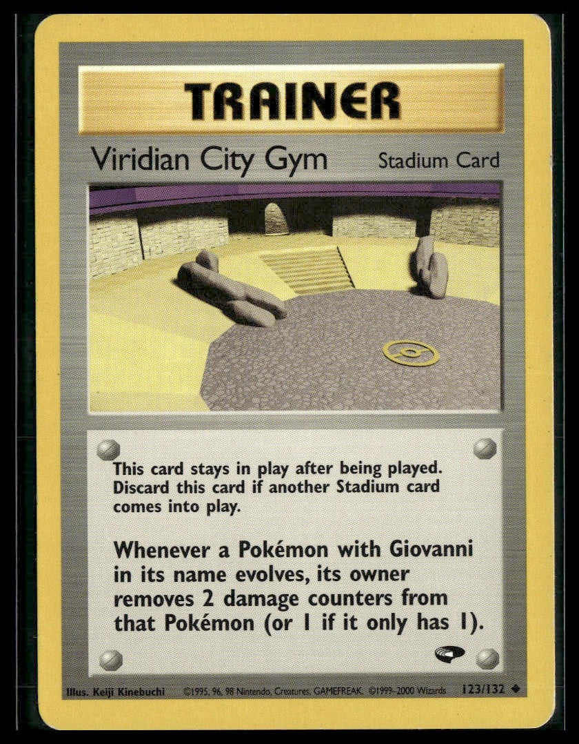Viridian City Gym #123/132 Gym Challenge MP