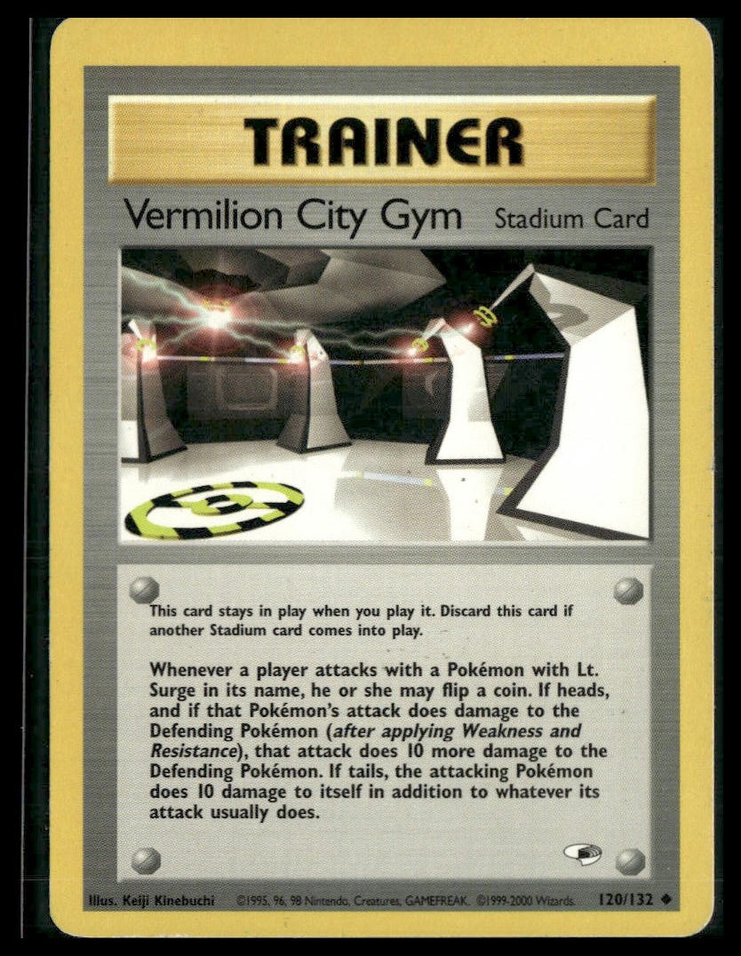 Vermilion City Gym #120/132 Gym Heroes MP