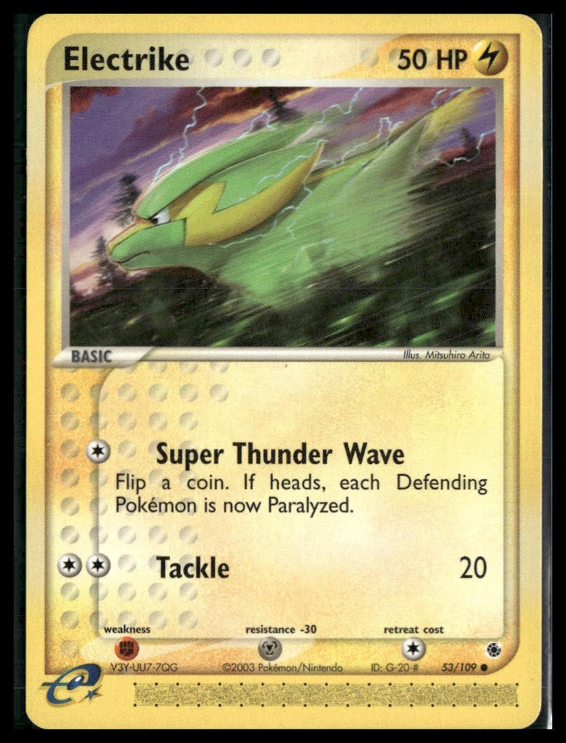 Electrike #53/109 Mitsuhiro Arita Ruby and Sapphire LP