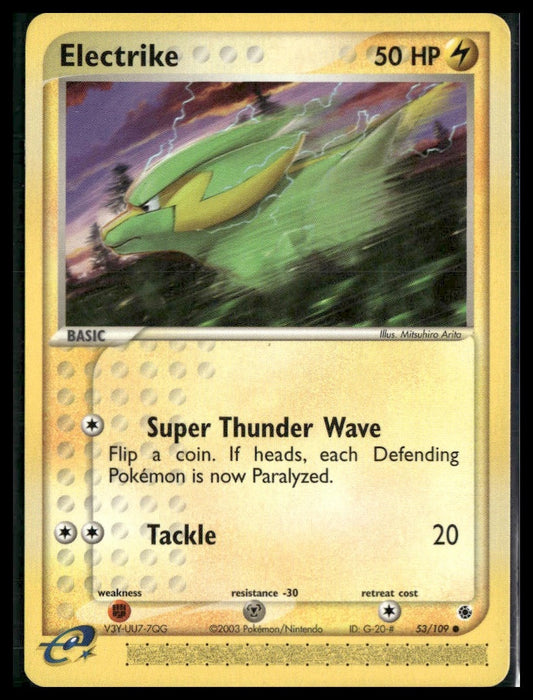 Electrike #53/109 Mitsuhiro Arita Ruby and Sapphire LP