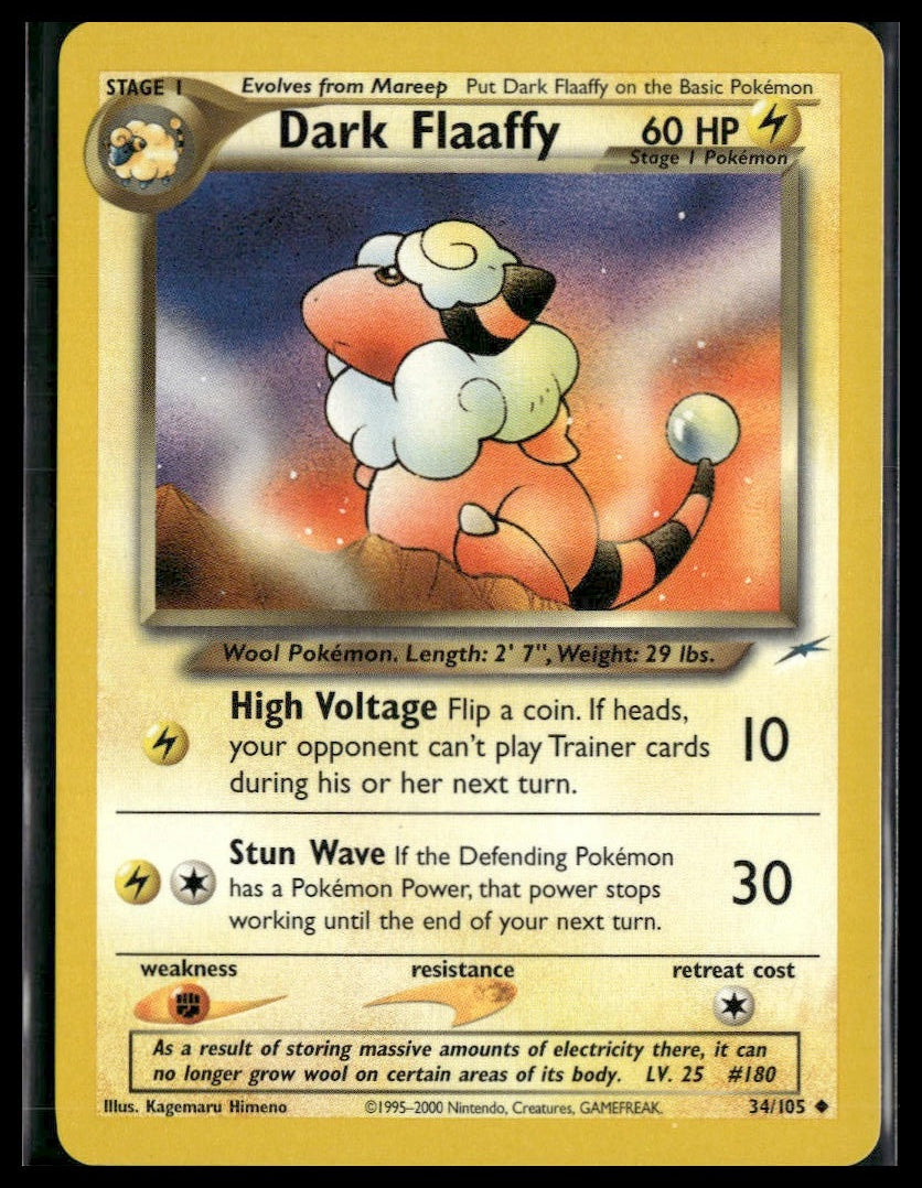 Dark Flaaffy #034/105 Neo Destiny LP