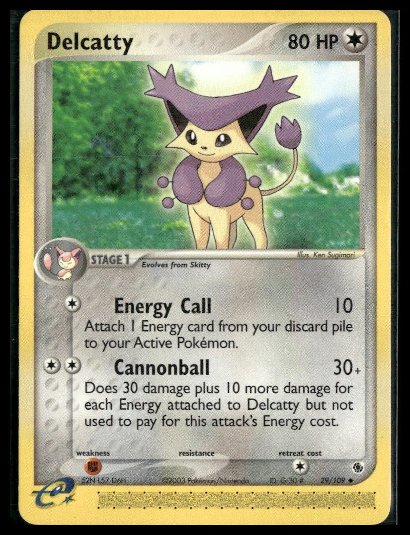 Delcatty #29/109 Ruby and Sapphire LP