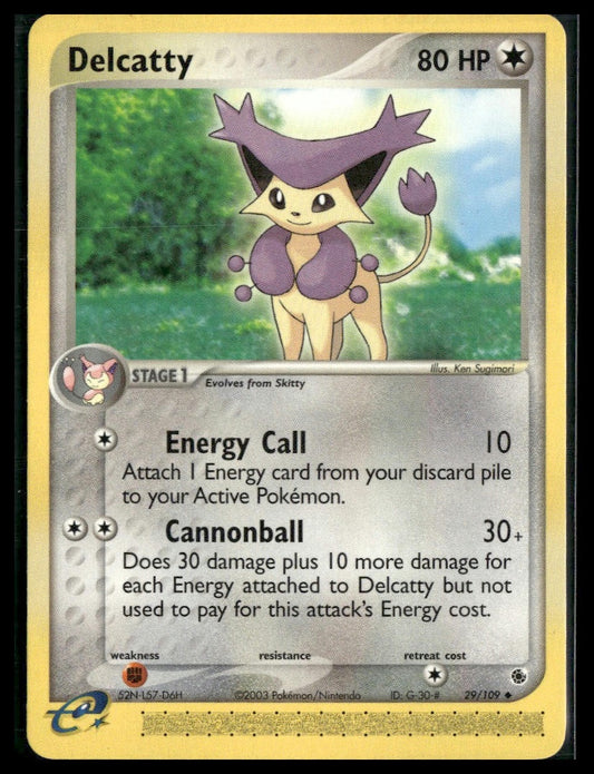 Delcatty #29/109 Ruby and Sapphire LP