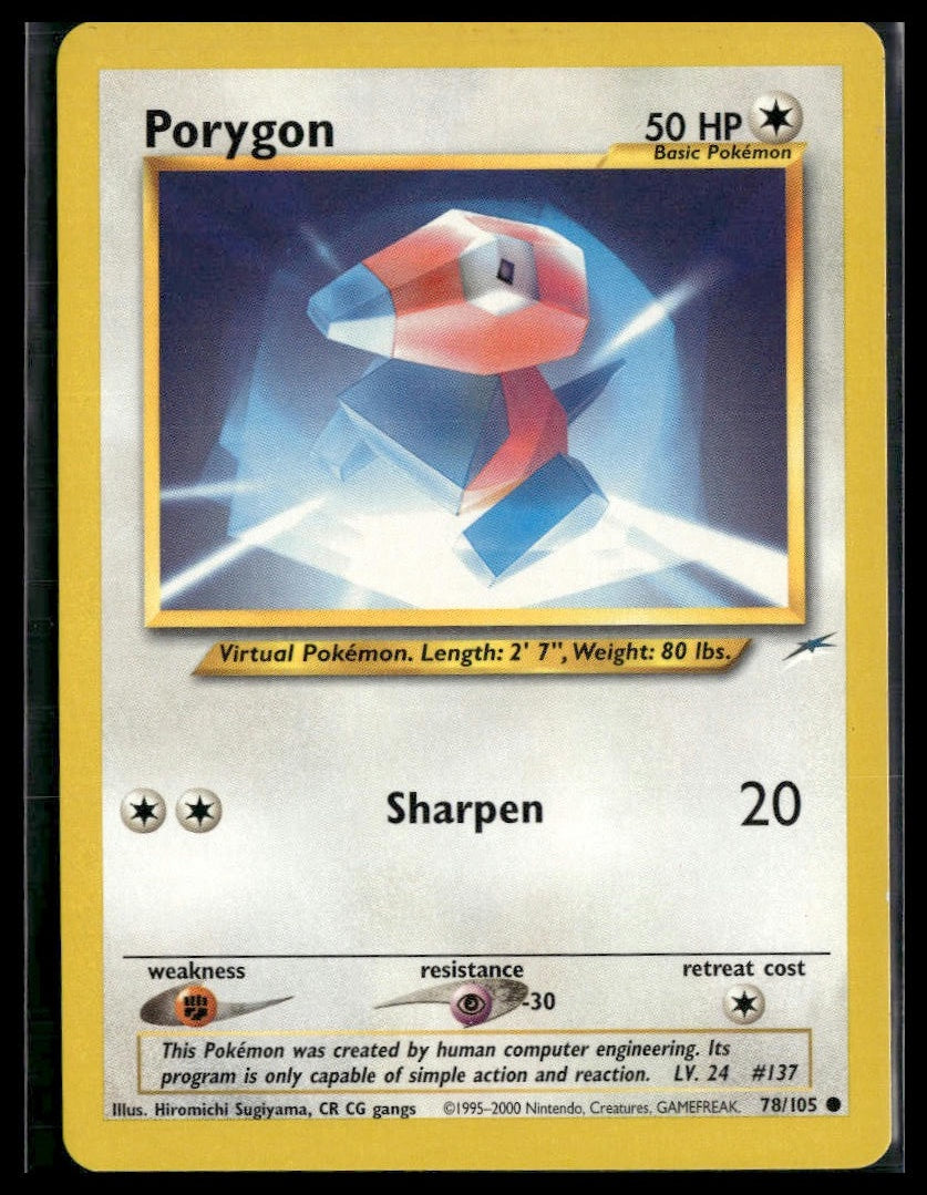 Porygon #078/105 Neo Destiny LP