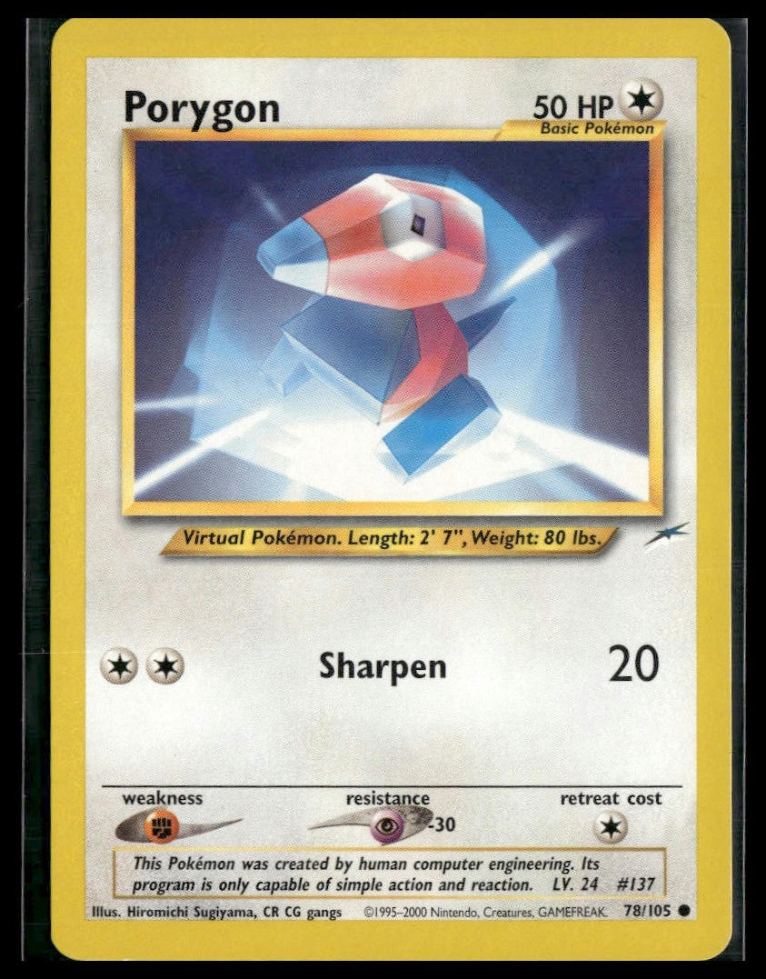 Porygon #078/105 Neo Destiny LP