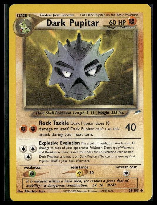 Dark Pupitar #038/105 Neo Destiny VLP
