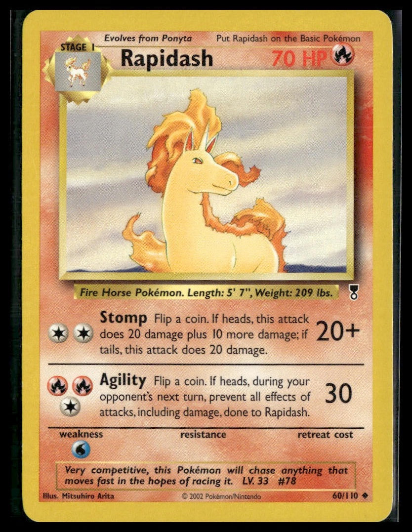 Rapidash #060/110 Legendary Collection LP