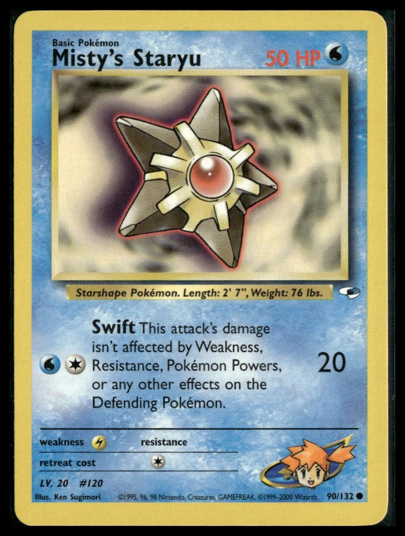 Misty's Staryu #090/132 Gym Heroes VLP