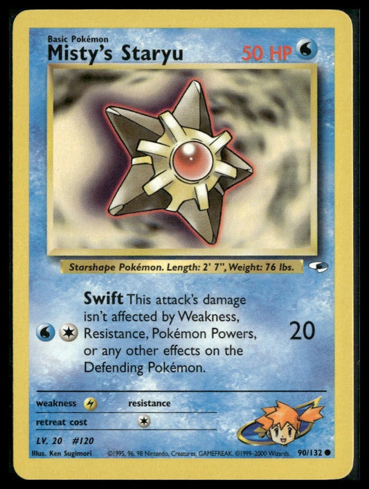 Misty's Staryu #090/132 Gym Heroes VLP