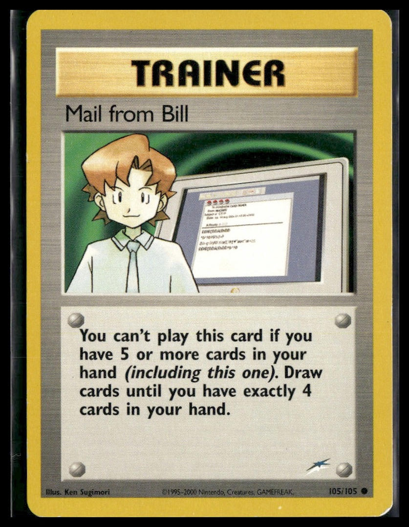 Mail from Bill #105/105 Neo Destiny LP