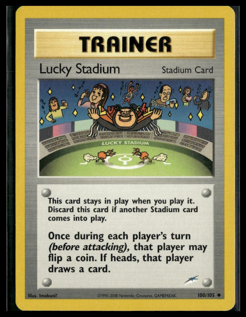 Lucky Stadium #100/105 Imakuni? Neo Destiny LP