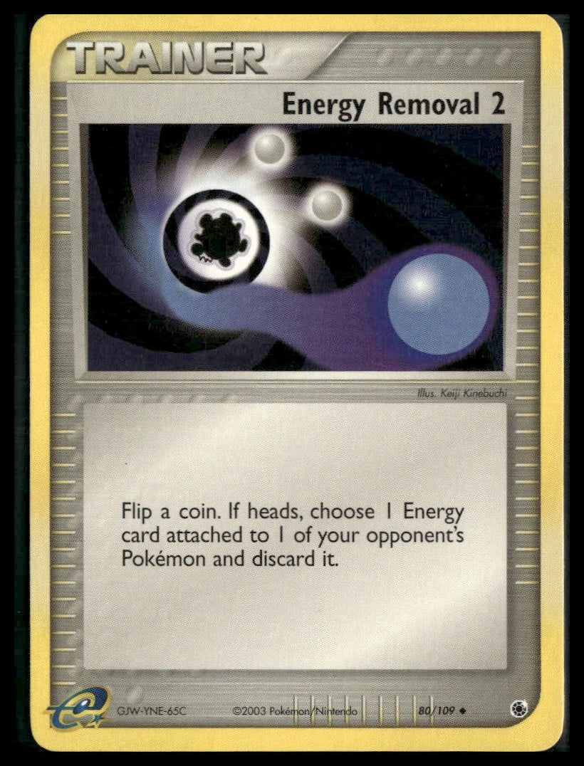 Energy Removal 2 #80/109 Ruby and Sapphire LP