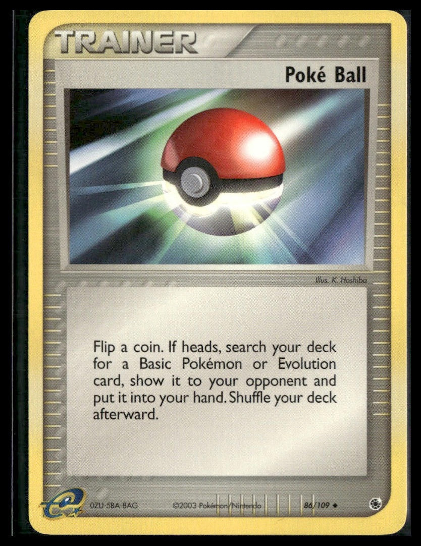 Poke Ball #86/109 Ruby and Sapphire LP