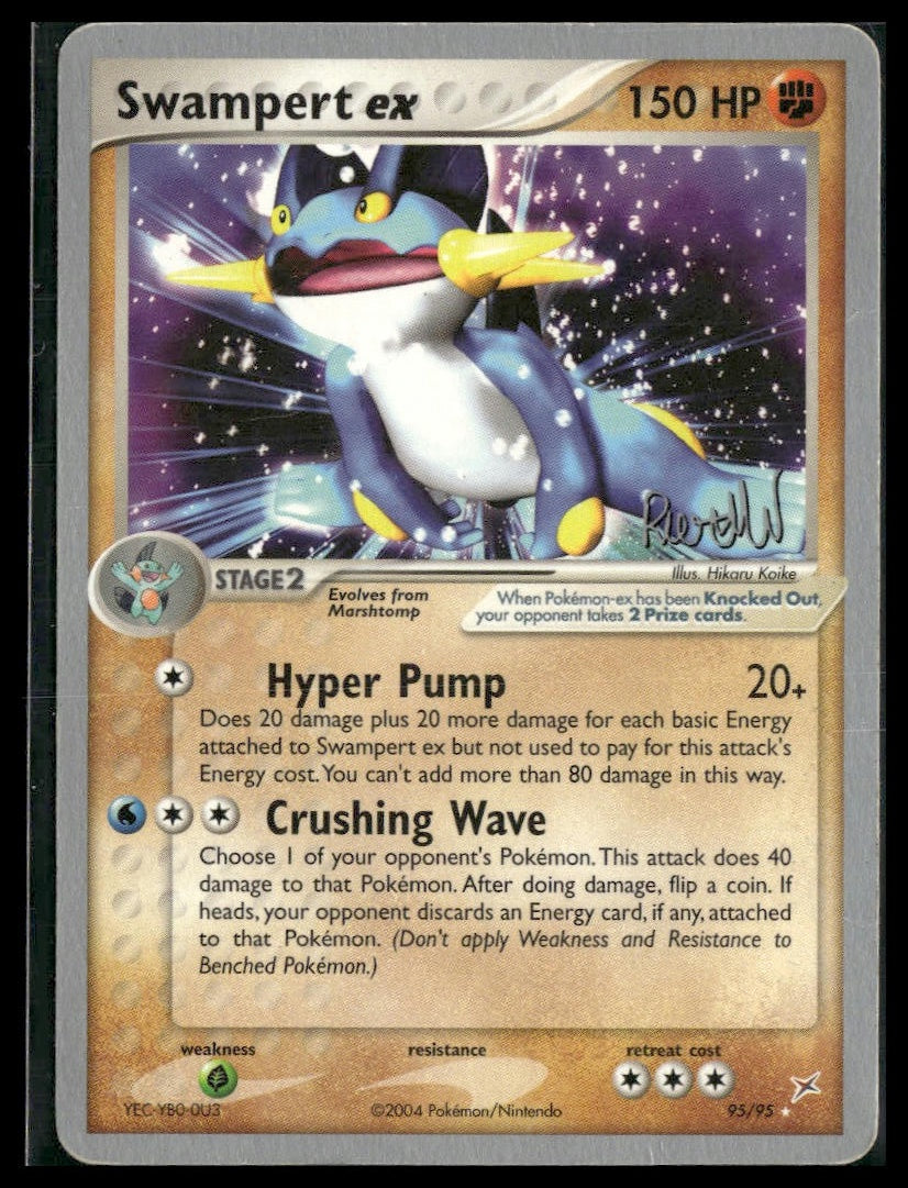 Swampert ex #95/95 World Championships 2004 MP