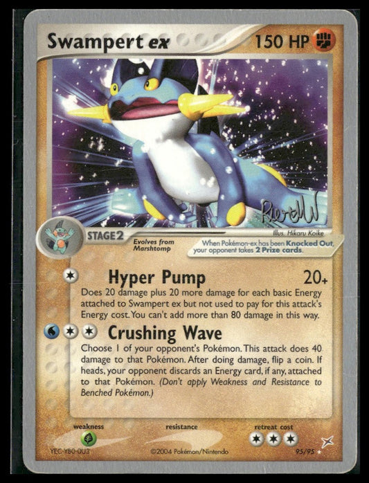 Swampert ex #95/95 World Championships 2004 MP