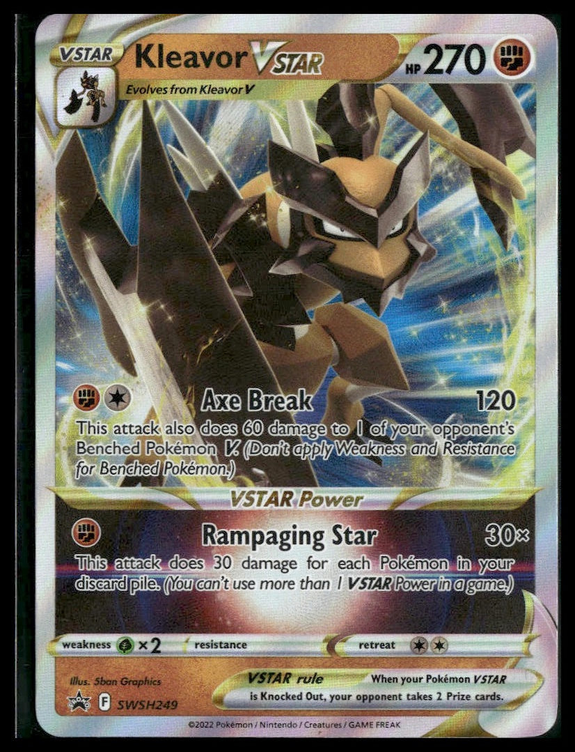 Kleavor VSTAR #SWSH249 Sword & Shield Promo Cards NM