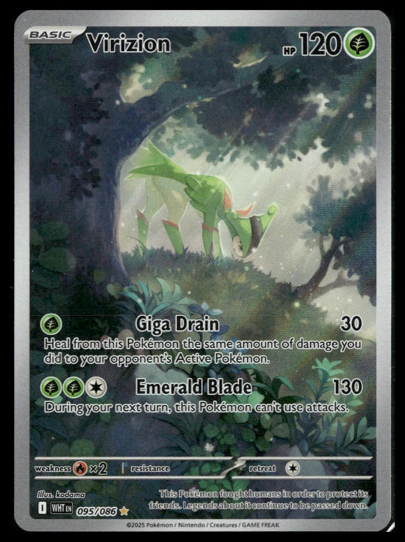 Virizion #095/086 White Flare VLP