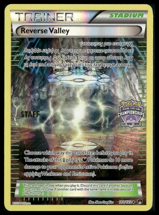 Reverse Valley #110/122 STAFF STAMP BREAKpoint Championship Promo LP