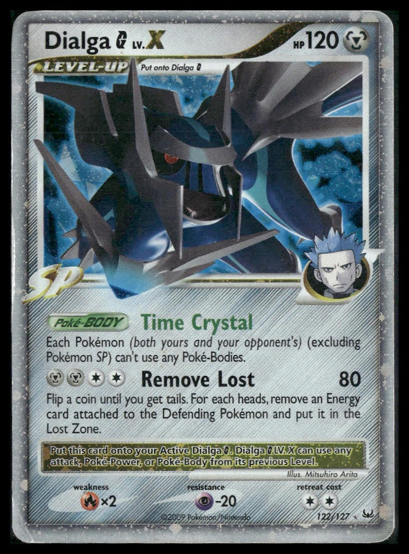 Dialga G LV.X #122/127 Platinum MP