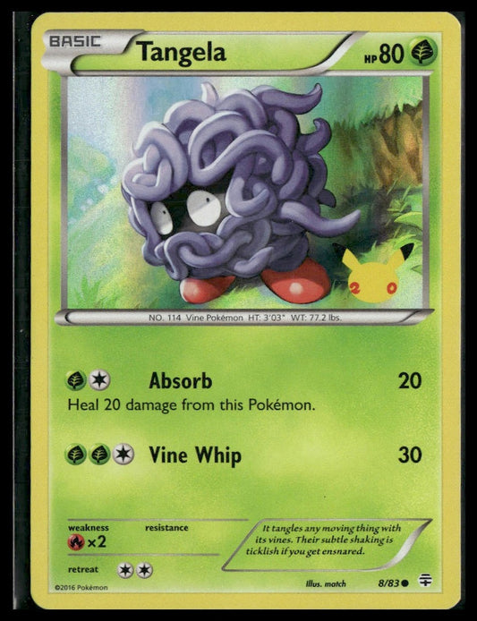 Tangela #8/83 20th Anniversary STAMP Generations LP