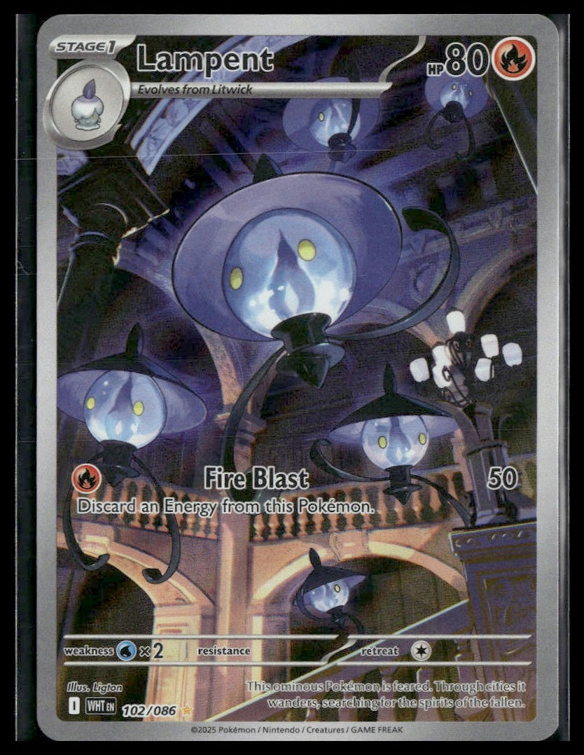 Lampent #102/086 White Flare LP