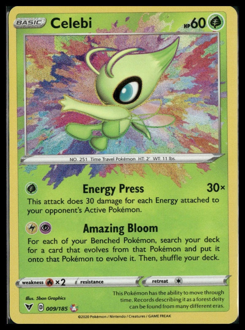 Celebi #009/185 Vivid Voltage NM