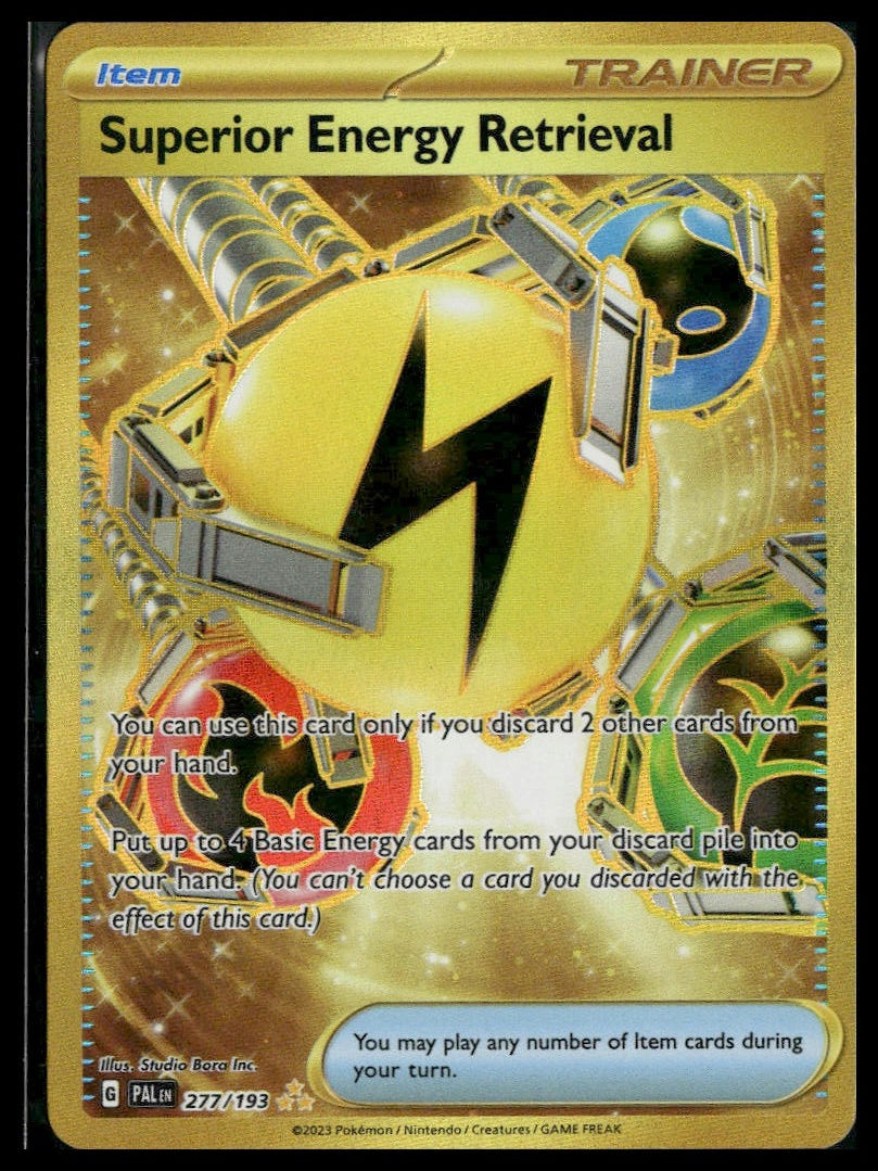 Superior Energy Retrieval #277/193 Paldea Evolved VLP