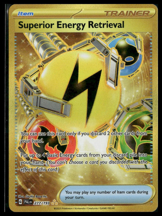 Superior Energy Retrieval #277/193 Paldea Evolved VLP