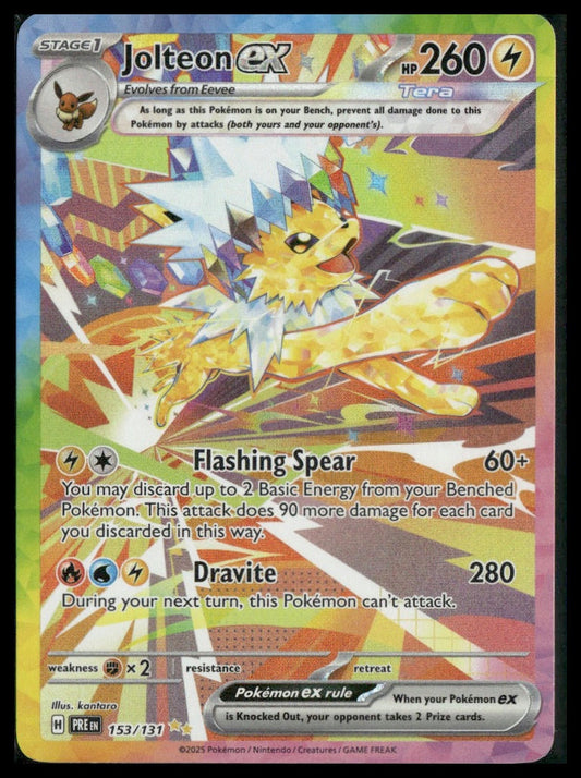 Jolteon ex #153/131 Prismatic Evolutions VLP