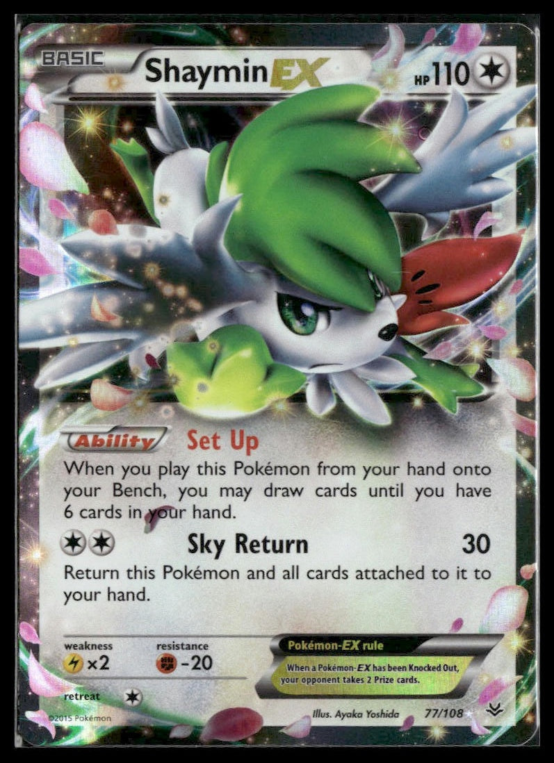 Shaymin EX #77/108 XY - Roaring Skies LP