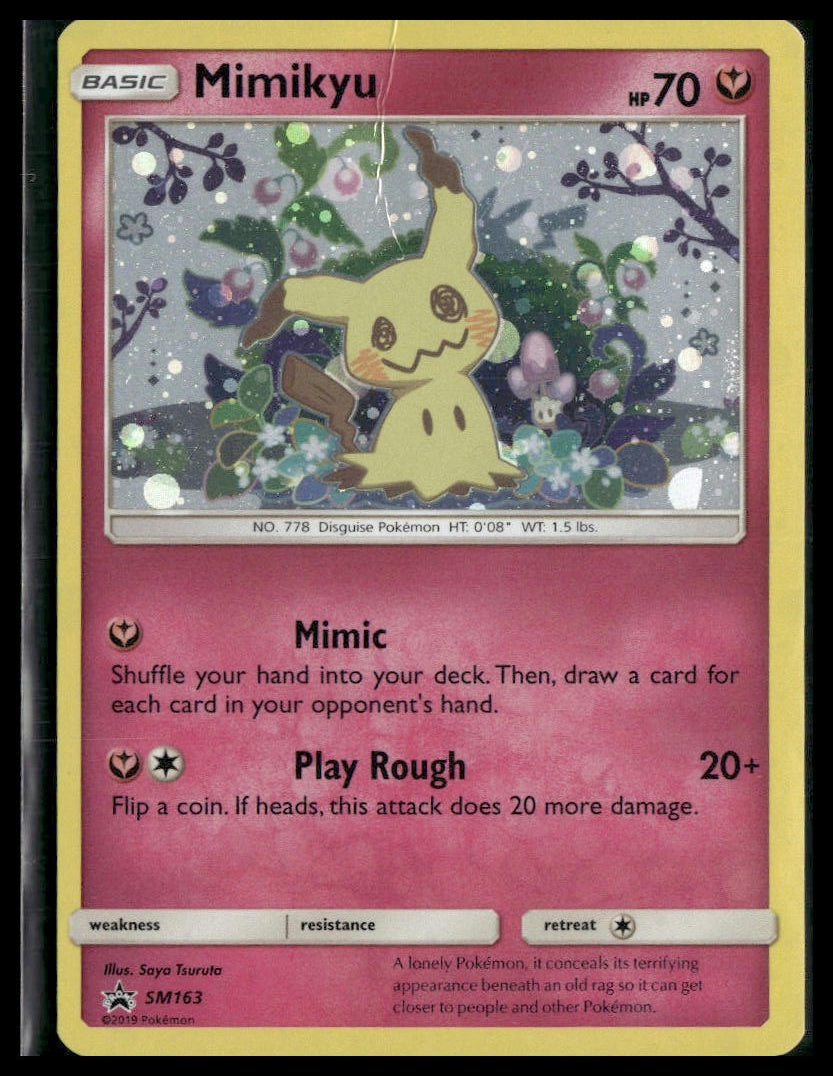 Mimikyu #SM163 Team Up Blister Promo SM Promos MP