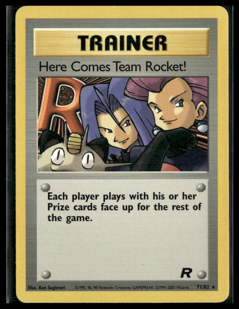 Here Comes Team Rocket! #71/82 Team Rocket LP