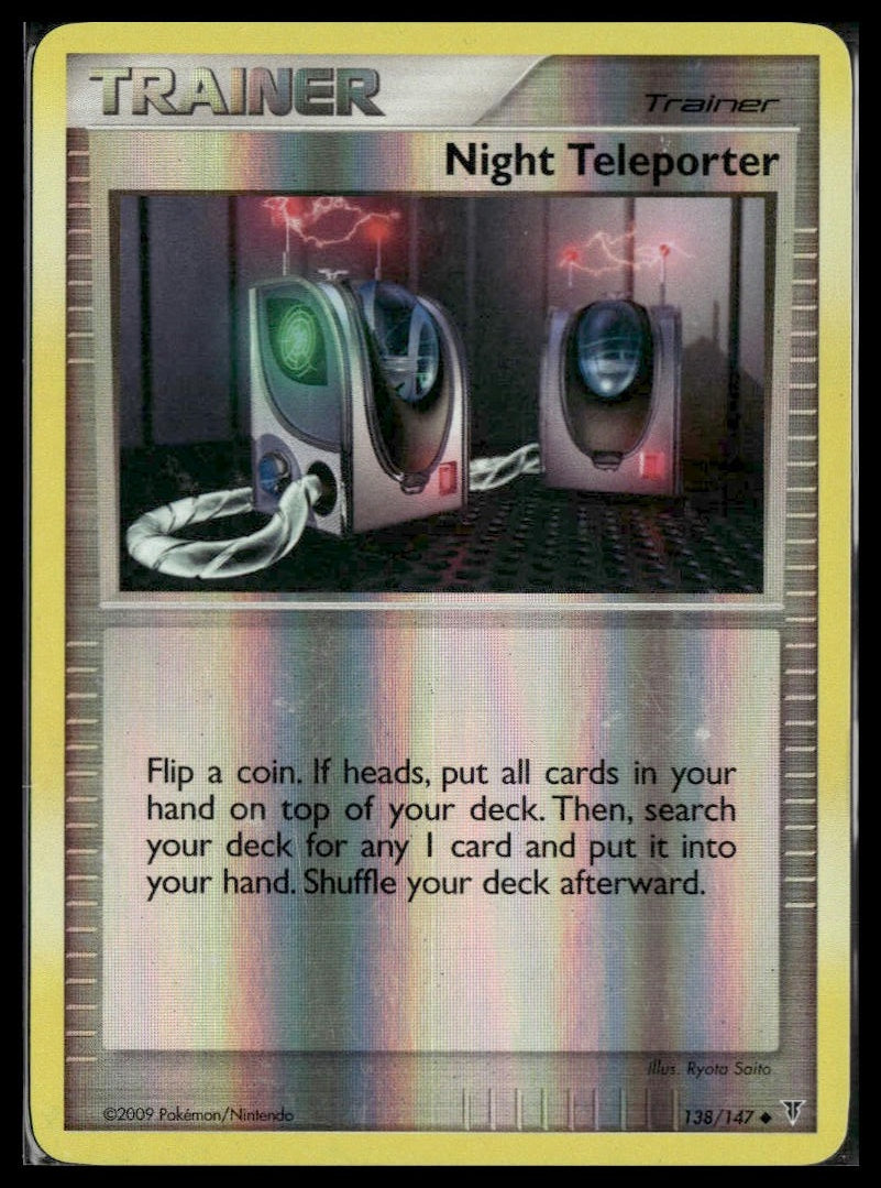 Night Teleporter #138 Reverse Holo Supreme Victors MP