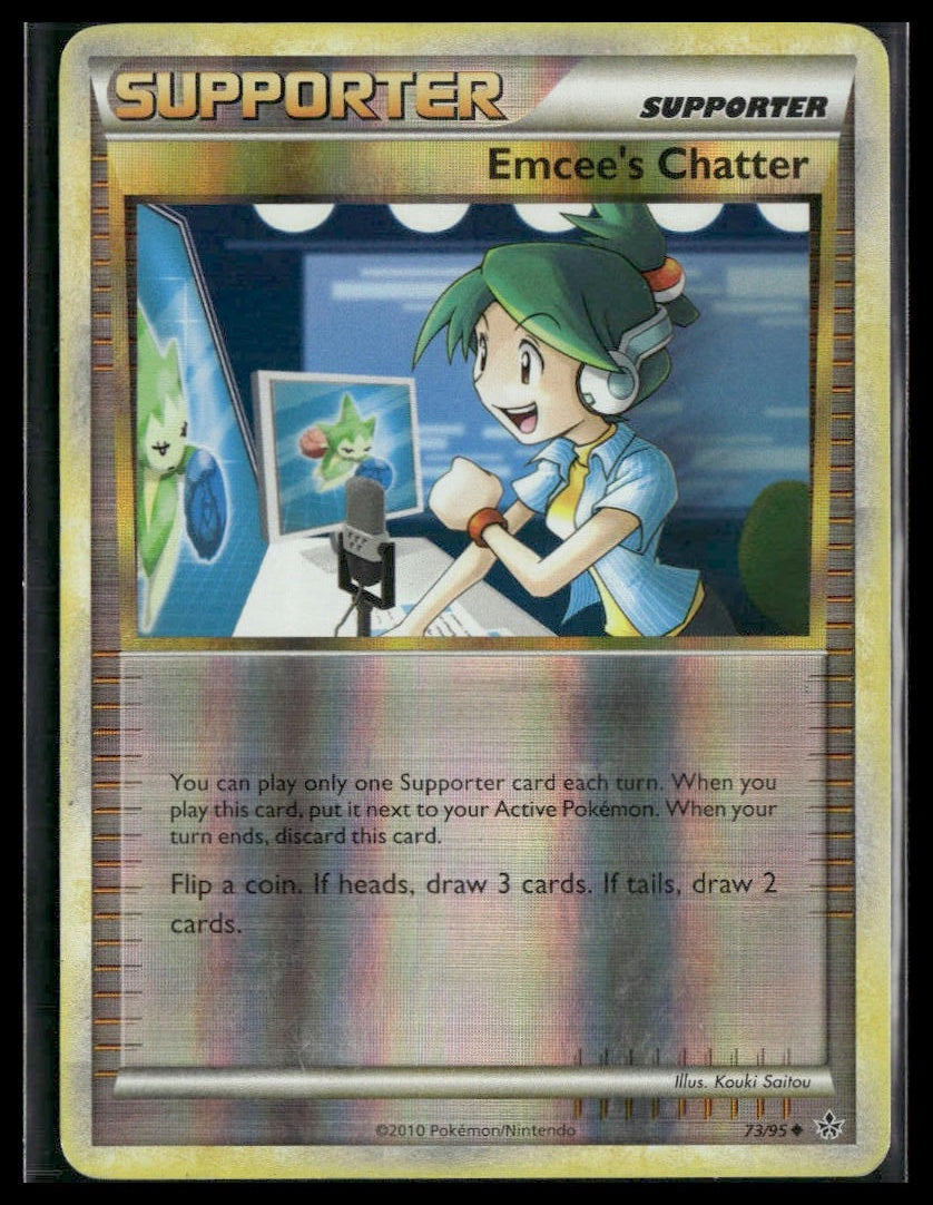 Emcee's Chatter #73/95 Reverse Holo Unleashed MP
