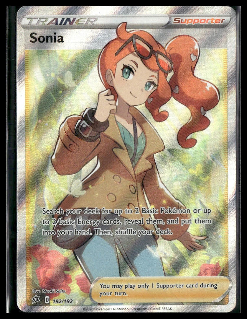 Sonia (Full Art) #192/192 Rebel Clash NM