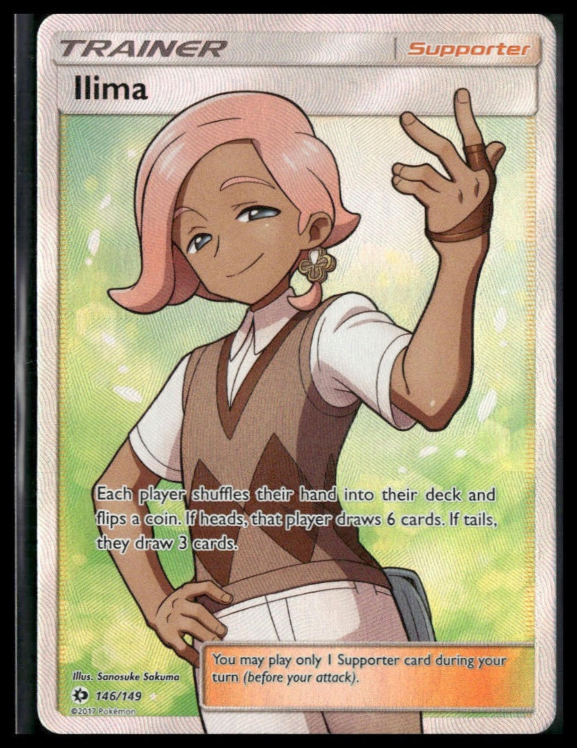 Ilima (Full Art) #146/149 SM Base Set VLP