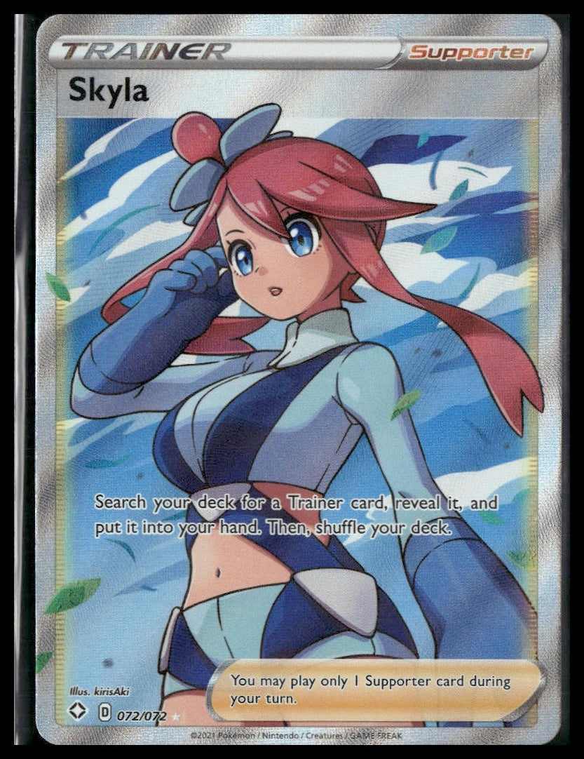 Skyla (Full Art) #072/072 Shining Fates NM
