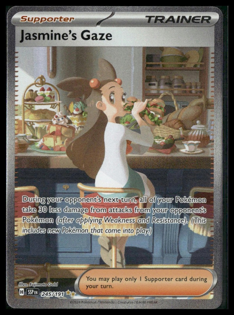 Jasmine's Gaze #245/191 Surging Sparks NM