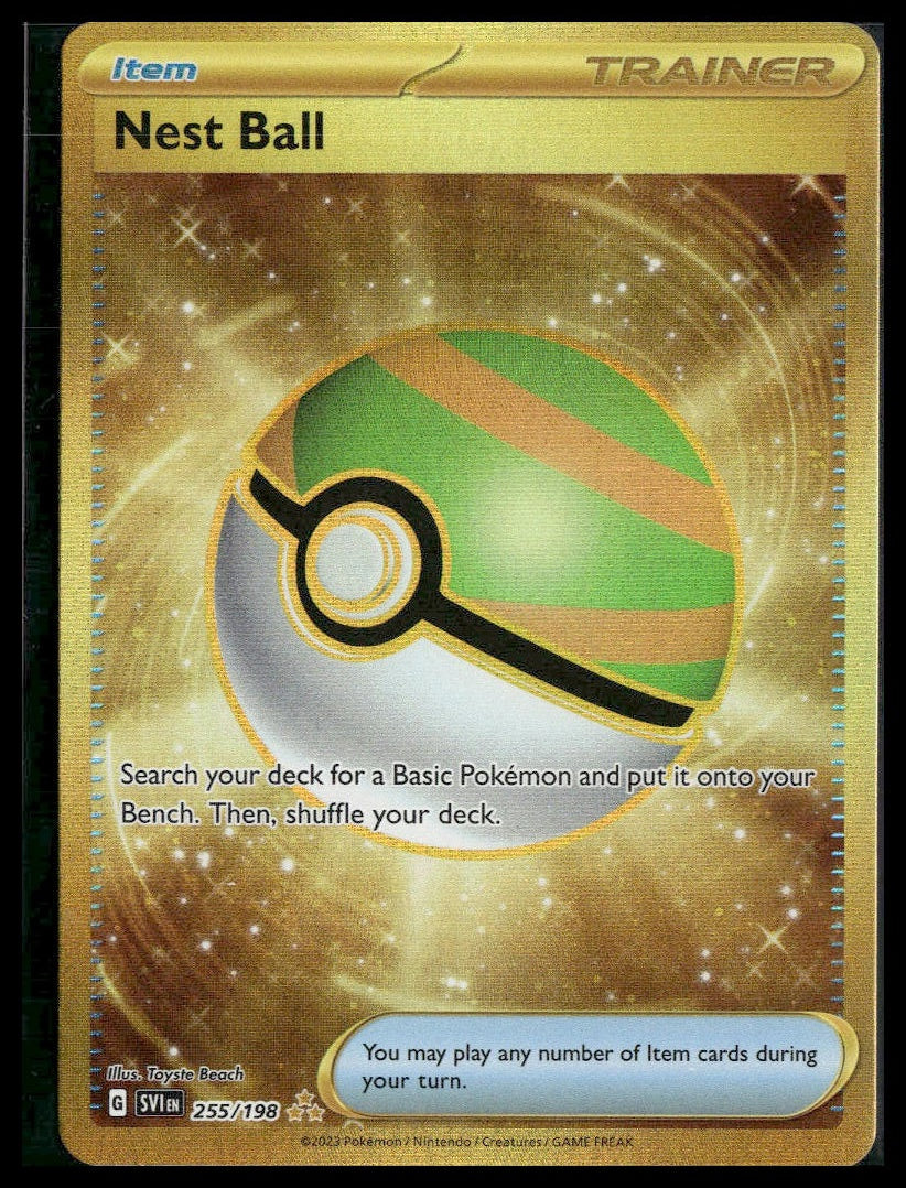 Nest Ball #255/198 Scarlet & Violet Base Set VLP