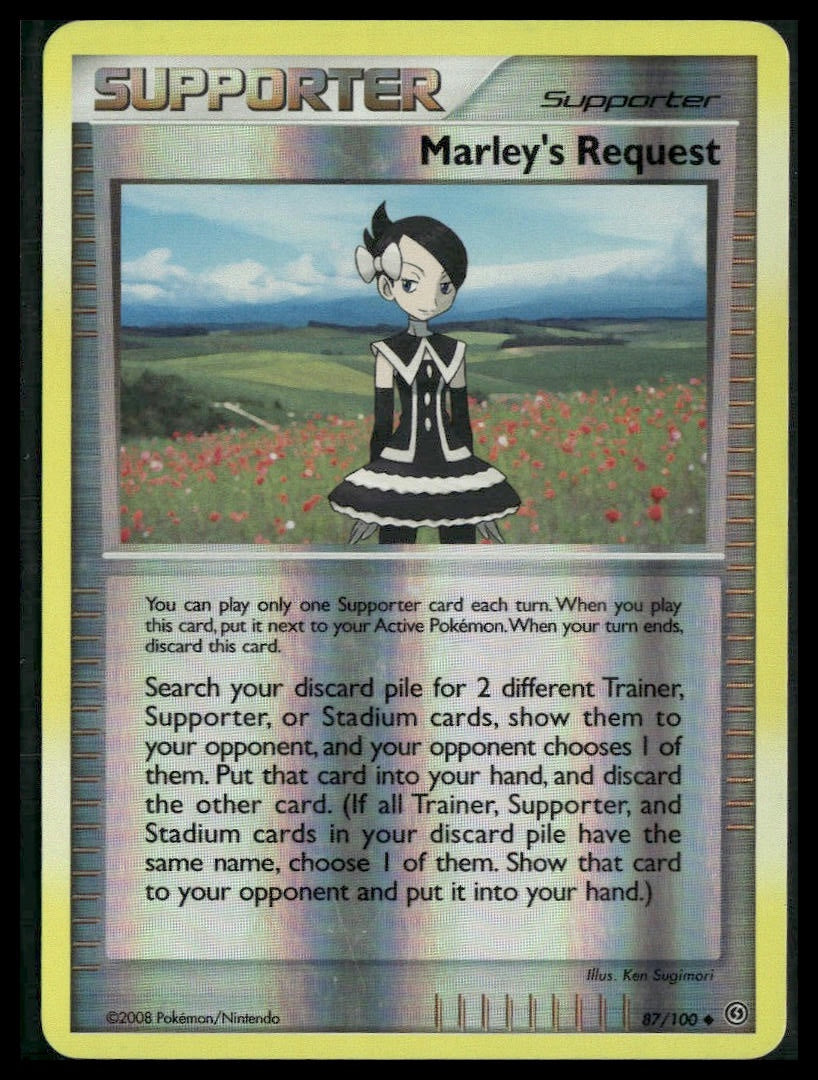 Marley's Request #87/100 Reverse Holo Stormfront MP