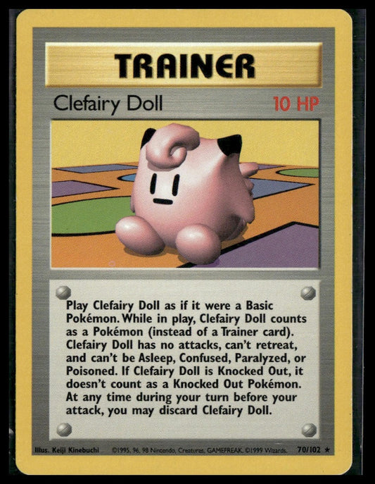 Clefairy Doll #070/102 Base Set MP