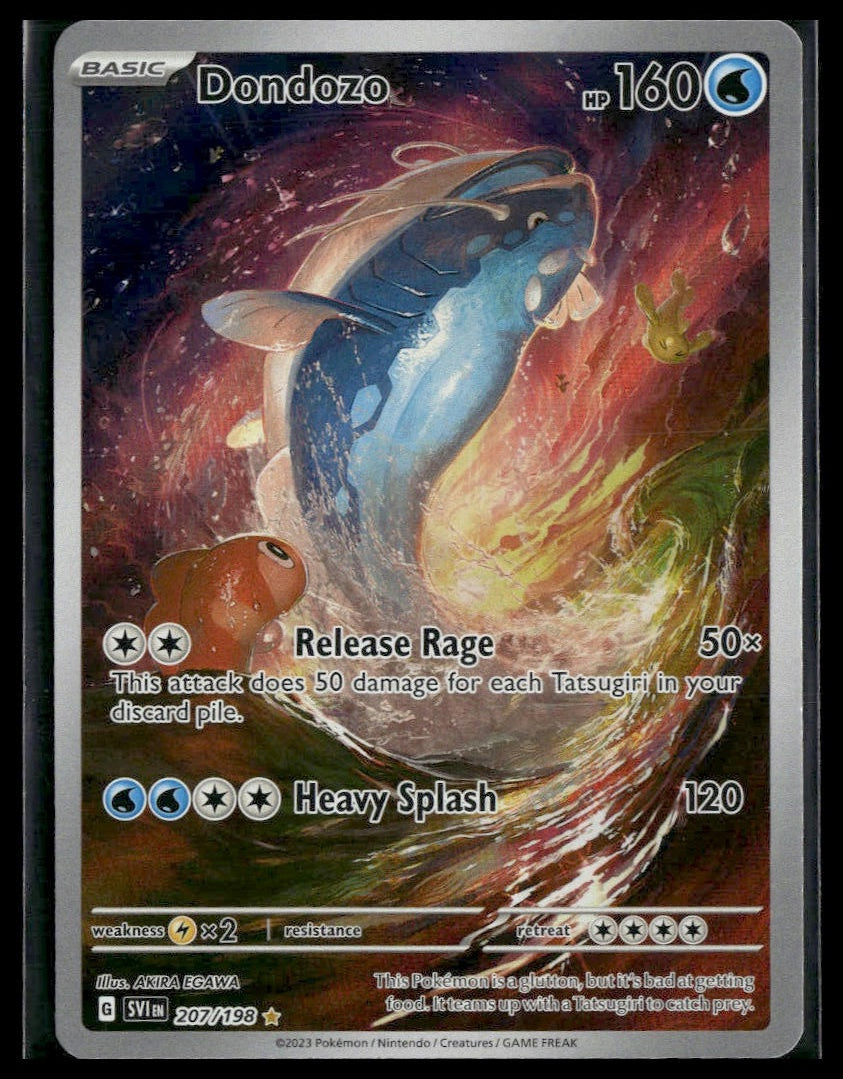 Dondozo #207/198 Scarlet & Violet Base Set VLP