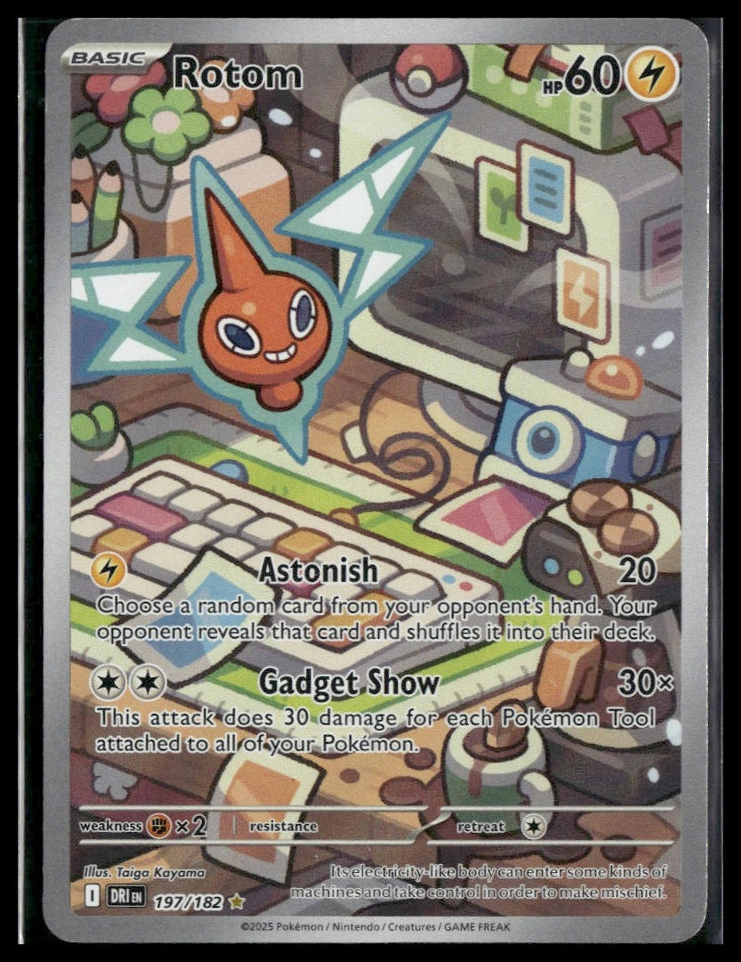 Rotom #197/182 Destined Rivals LP