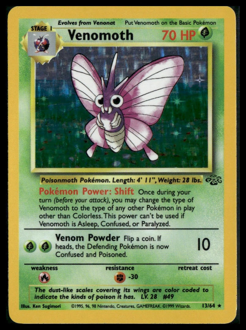 Venomoth #13/64 Jungle LP