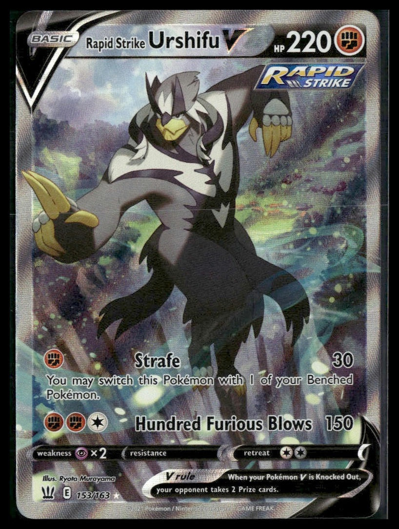 Rapid Strike Urshifu V (Alt Art) #153/163 Battle Styles VLP