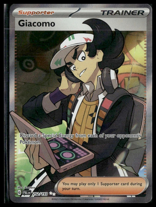 Giacomo #252/193 Paldea Evolved NM