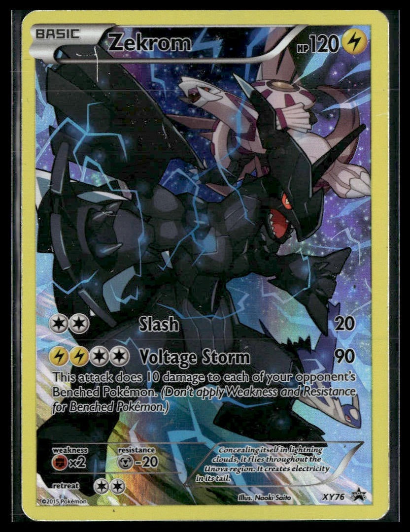 Zekrom (Full Art Promo) #XY76 XY Promos HP