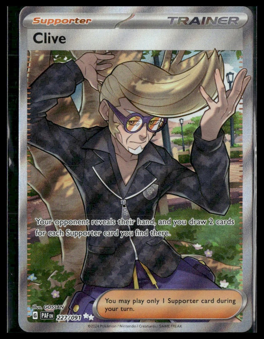 Clive #227/091 Paldean Fates VLP