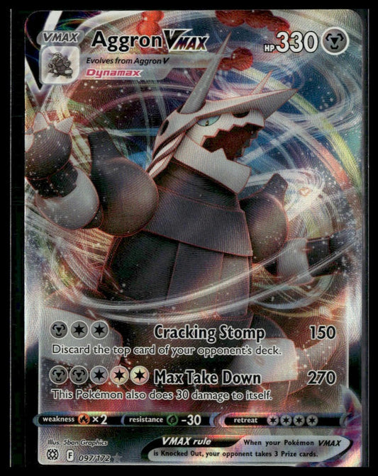Aggron VMAX #097/172 Brilliant Stars NM